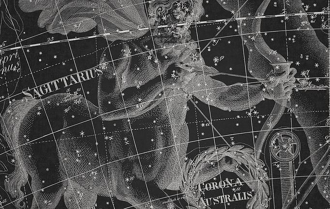 Итальянские панно и фотообои Italreflexes, коллекция Macro, артикул Sagittarius-006/Slate