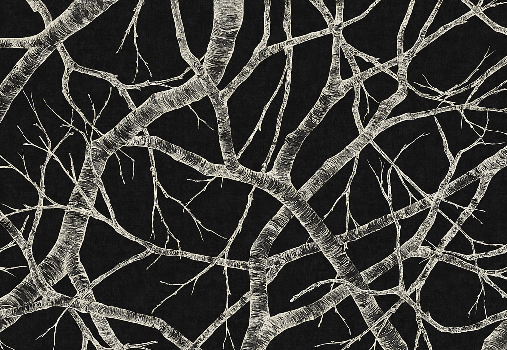 Панно и фотообои Italreflexes Macro Silver Birch-008/Slate