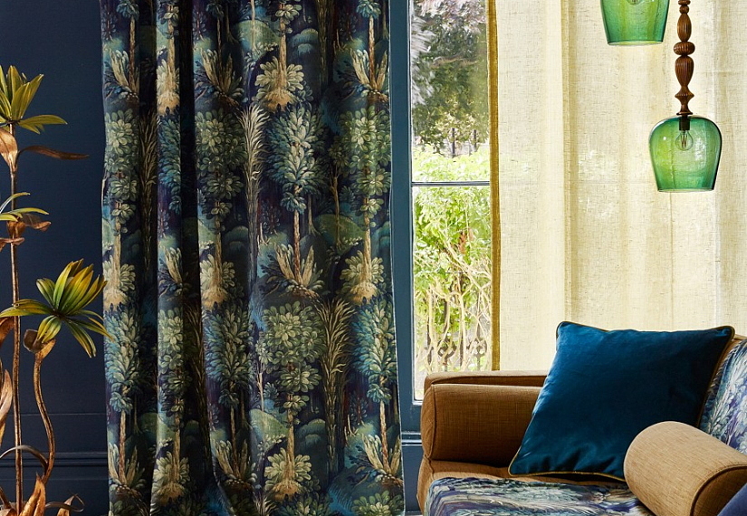 Ткань Prestigious Textiles Forbidden Forest 3801/710