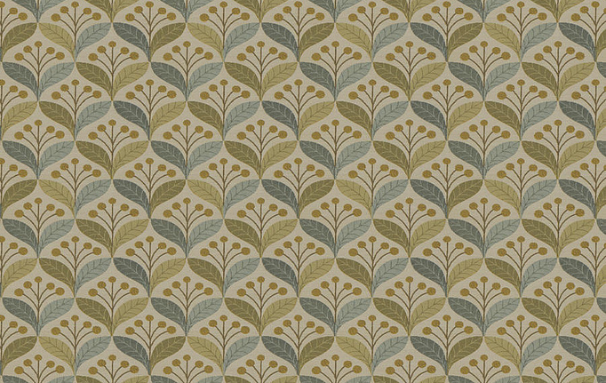 Американская ткань Fabricut, коллекция Chromatics Vol.XXVI Succulent, артикул CalderLeaves/AspenGold