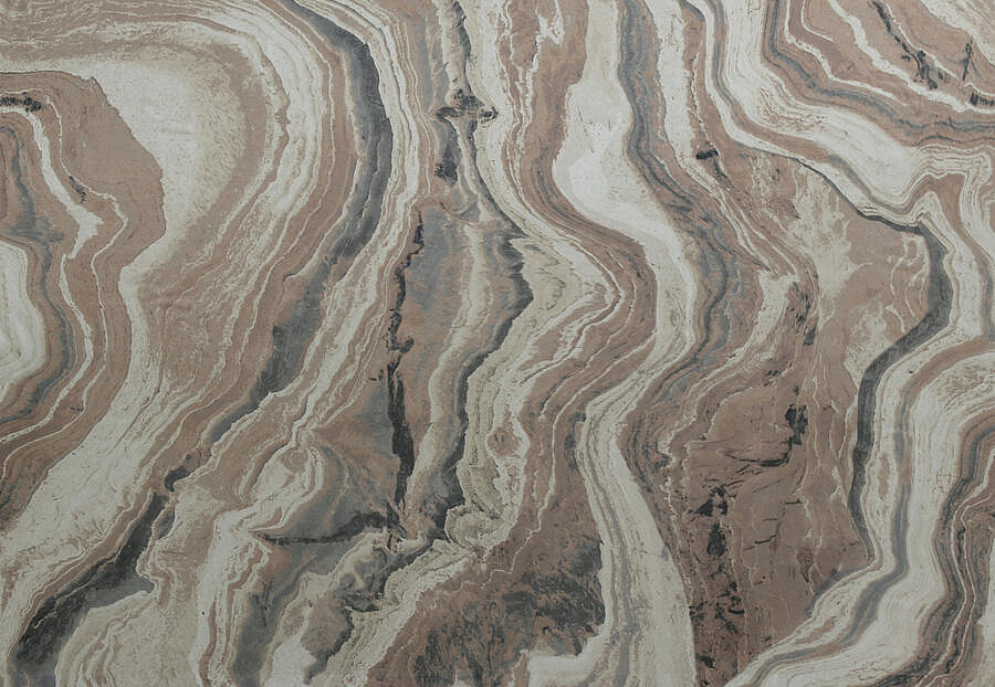Ткань Fabricut Luxe Nuances Champagne MarbleSatin/Rosewood