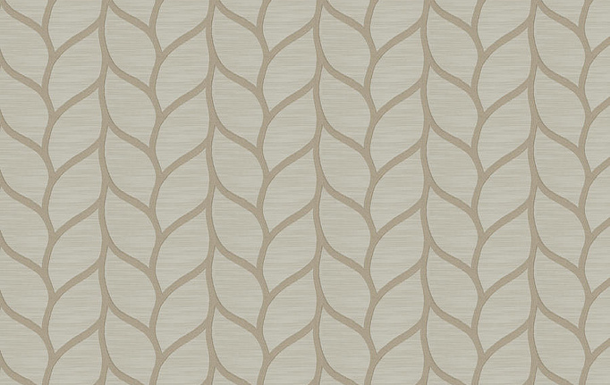 Американская ткань Fabricut, коллекция Luxe Nuances Champagne, артикул TenaflyLeaf/Buff