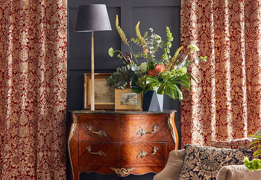 Ткань Morris & Co Rouen Velvets 236928
