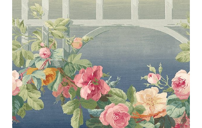 Американский бордюр Wallquest, коллекция English Rose, артикул EN11062B
