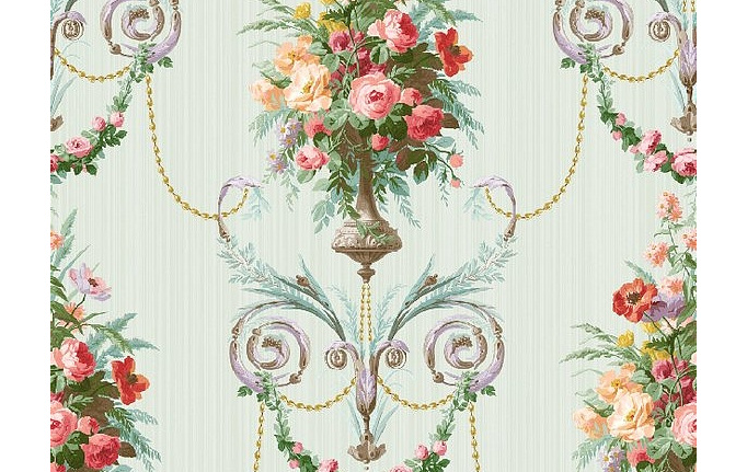 Американские обои Wallquest, коллекция English Rose, артикул EN11902