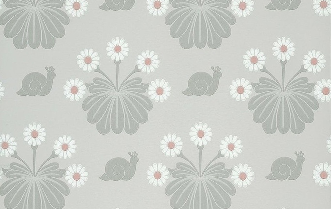 Английские обои Little Greene, коллекция National Trust Papers II, артикул 0260BUSILVE