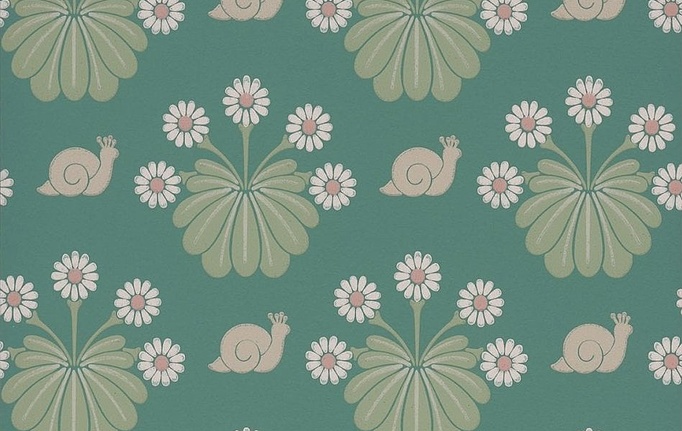 Английские обои Little Greene, коллекция National Trust Papers II, артикул 0260BUOCEAN