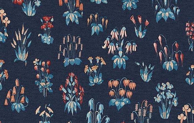 Английские обои Little Greene, коллекция National Trust Papers II, артикул 0260MFKNIGH