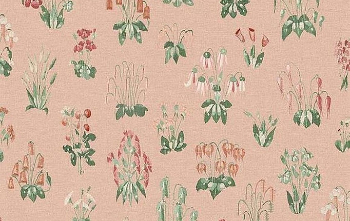 Английские обои Little Greene, коллекция National Trust Papers II, артикул 0260MFMASQU