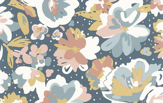 Французские обои Caselio, коллекция Flower Power, артикул 101876041