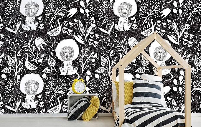 Российские панно и фотообои Fun House Store, коллекция Авторские обои Fun House Store 2021–2023, артикул A-00542