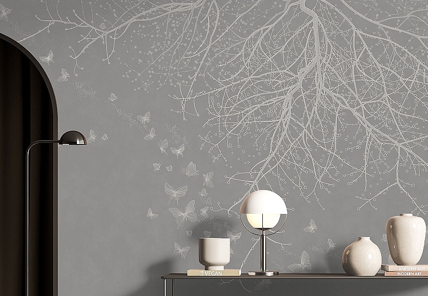 Панно и фотообои Affresco Line Art AF2157-COL4