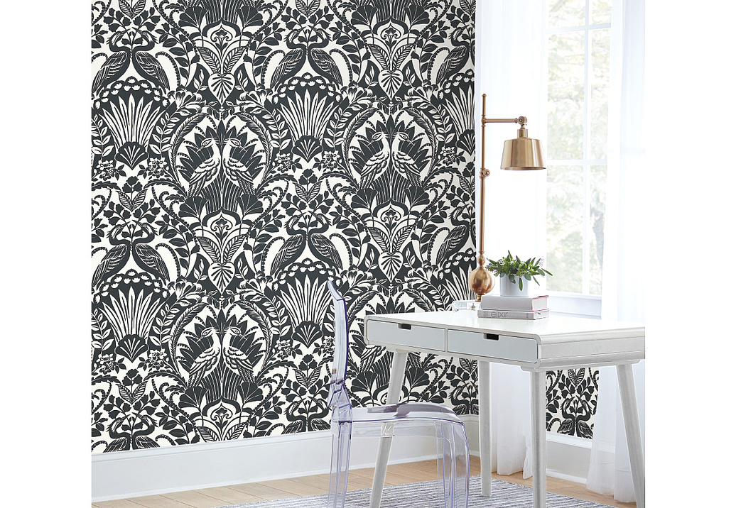 Обои York Damask Resource Library BW3931