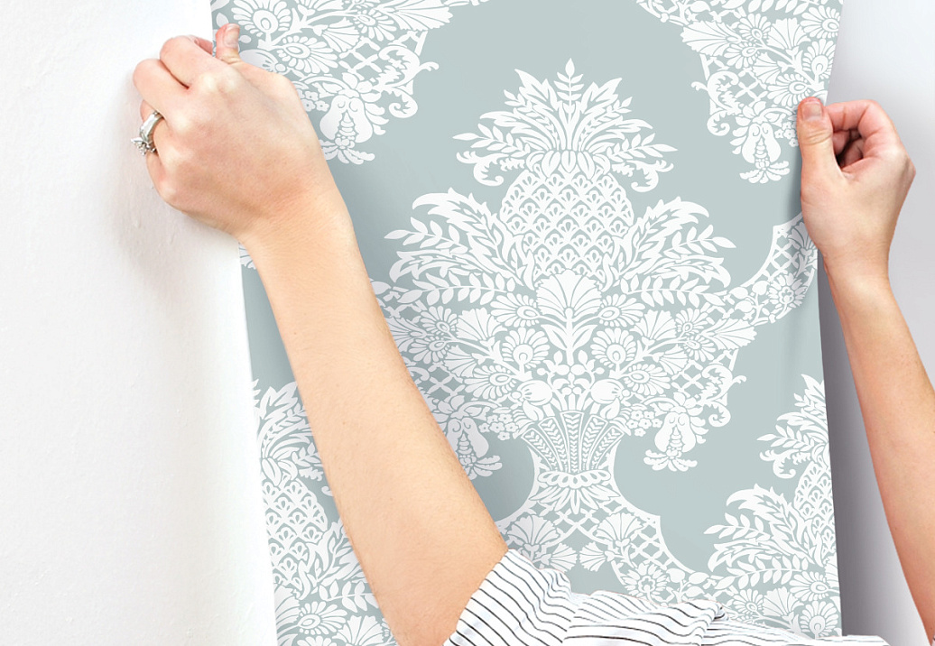 Обои York Damask Resource Library DM4973