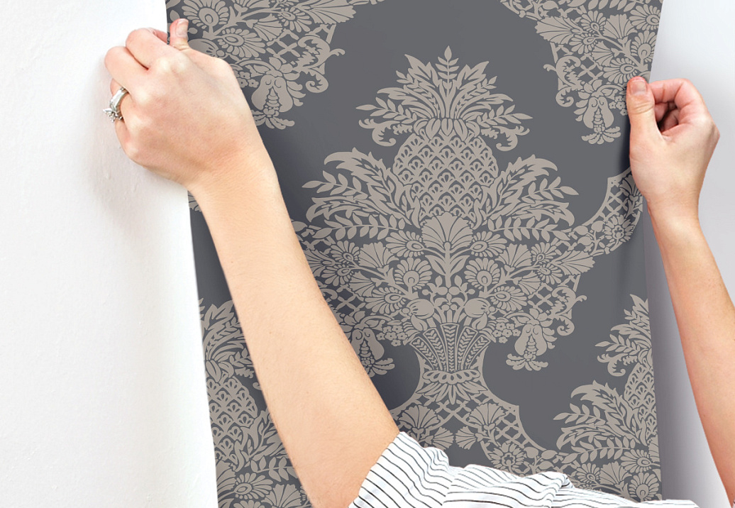 Обои York Damask Resource Library DM4975