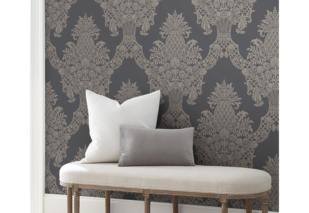 Обои York Damask Resource Library DM4975