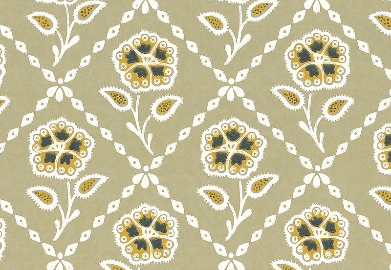 Обои Little Greene Revolution Papers 0284WHMOUTA