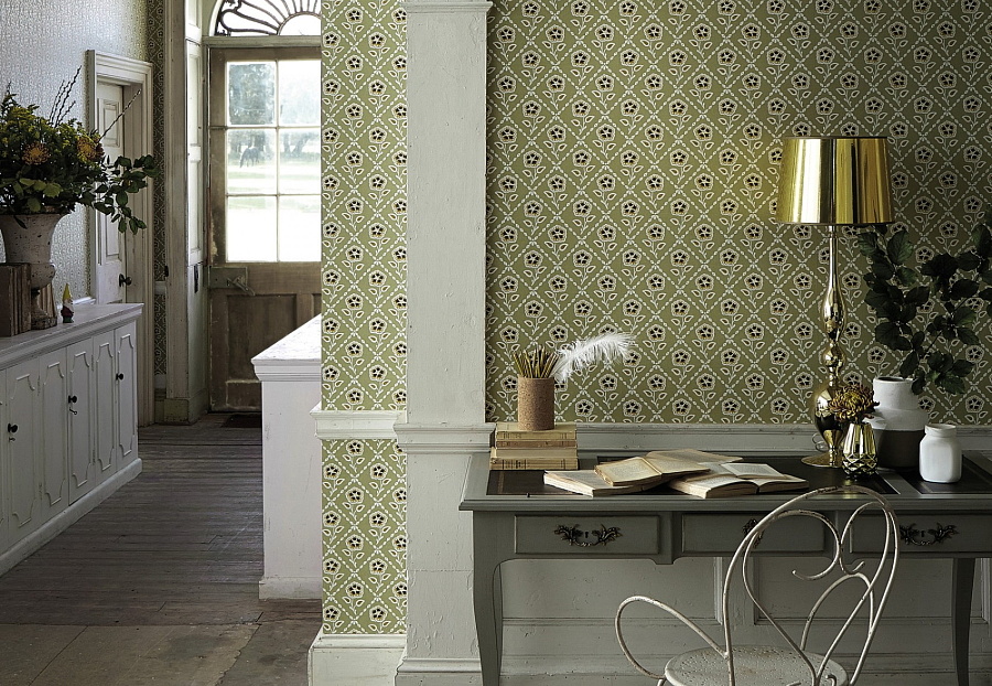 Обои Little Greene Revolution Papers 0284WHMOUTA