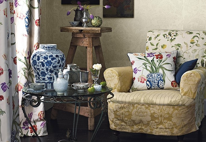 Обои Sanderson Wallpapers from a Painters Garden DAPGEL102
