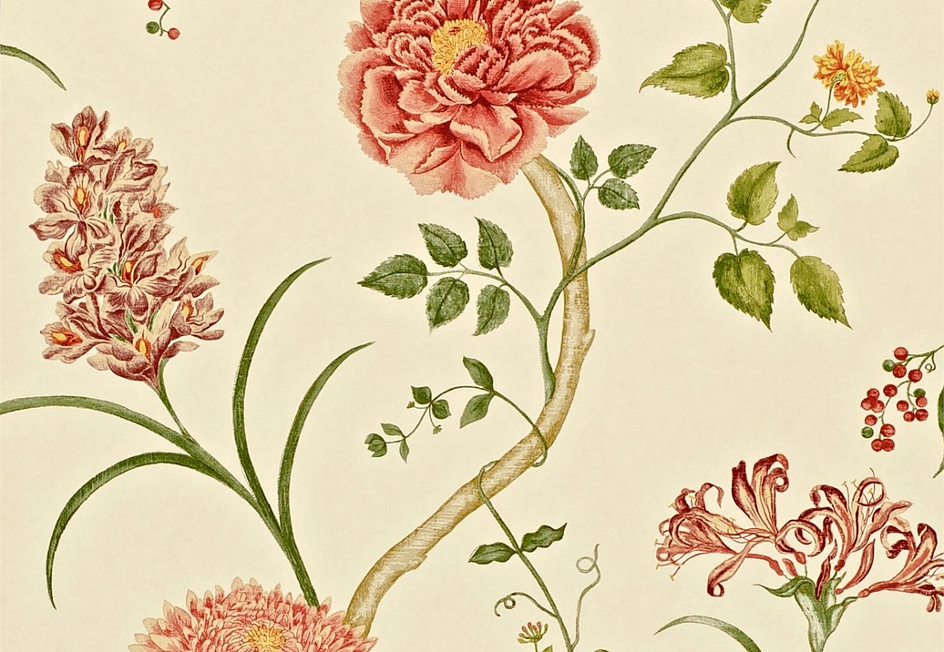 Обои Sanderson Wallpapers from a Painters Garden DAPGST102