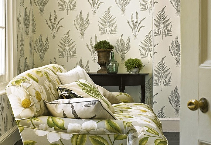 Обои Sanderson Wallpapers from a Painters Garden DAPGWO103