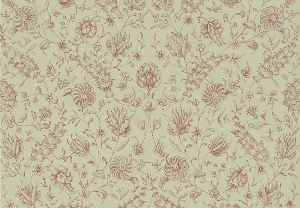 Обои The Royal Collection Rosa Chinensis PQ009/05