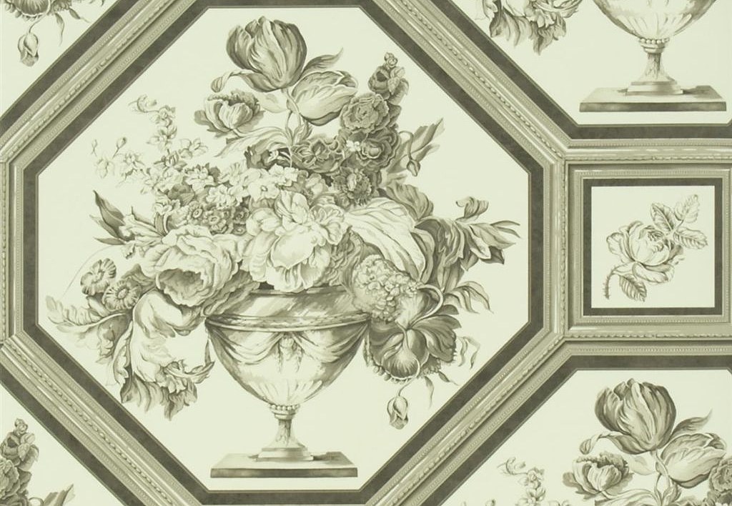 Обои The Royal Collection Rosa Chinensis PQ010/05