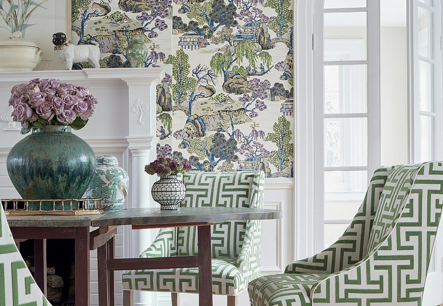 Обои Thibaut Dynasty T75459