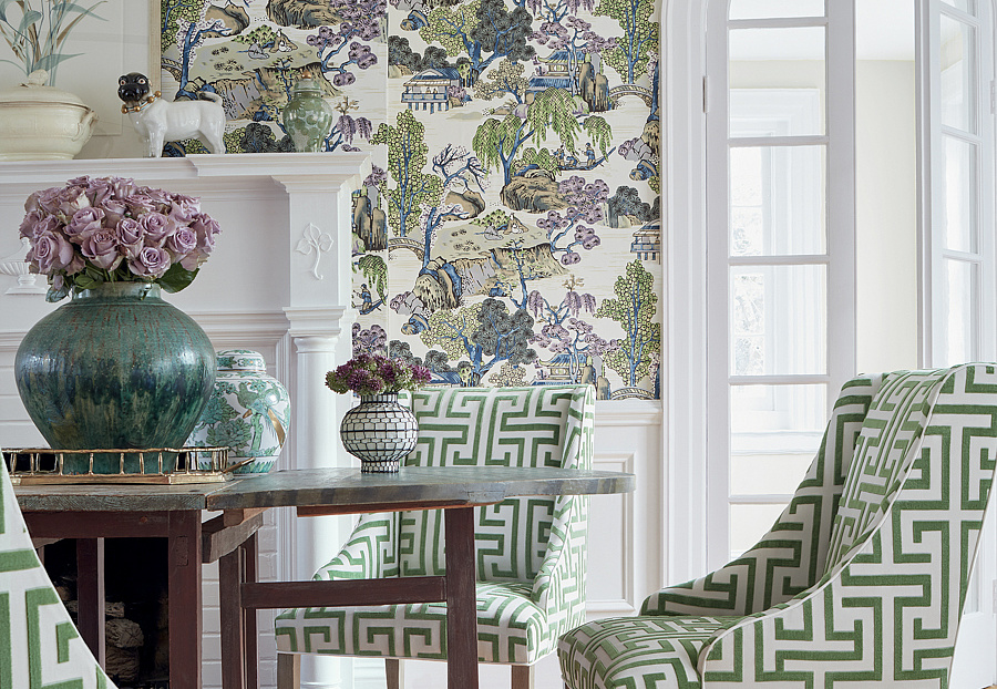 Обои Thibaut Dynasty T75459