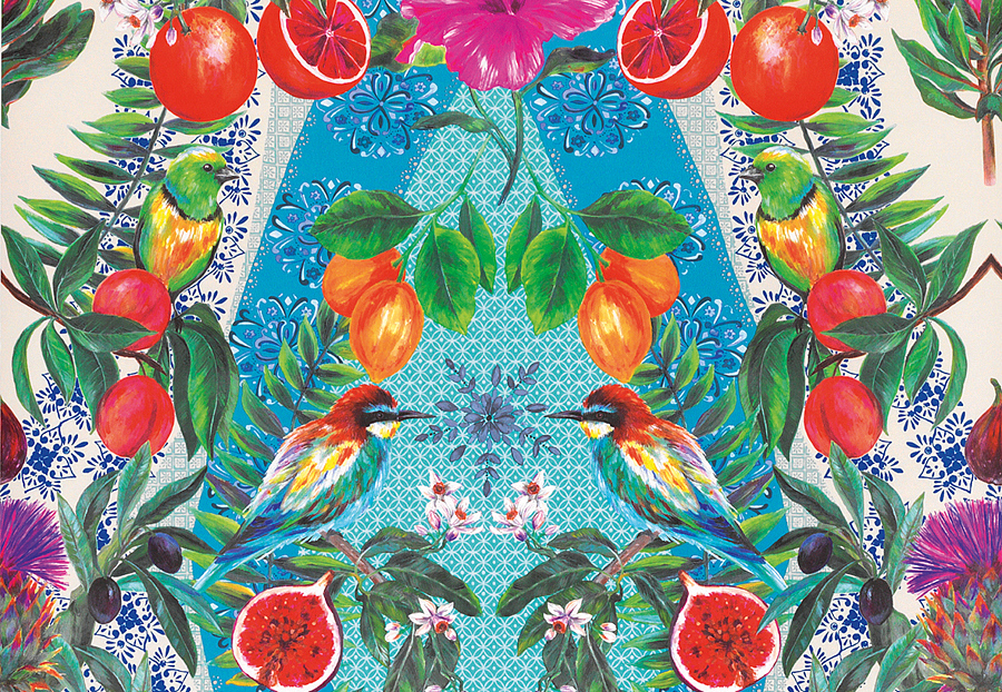 Обои Matthew Williamson Deya Collection W7263-01