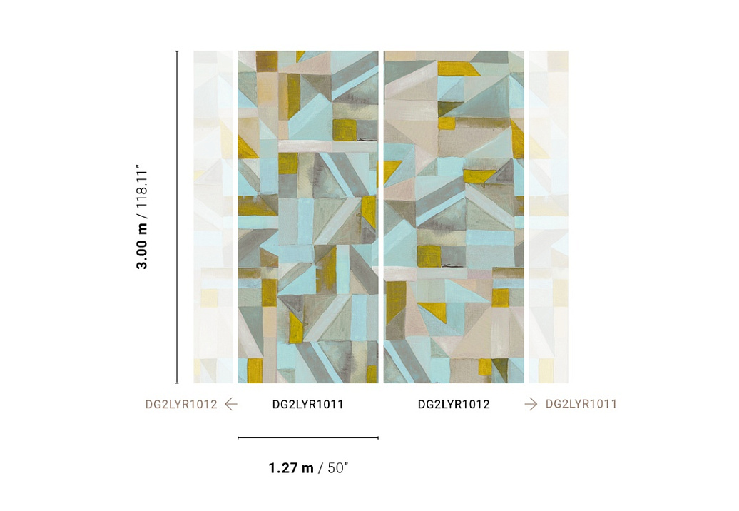 Панно и фотообои Khroma Wall Designs II DG2LYR1011