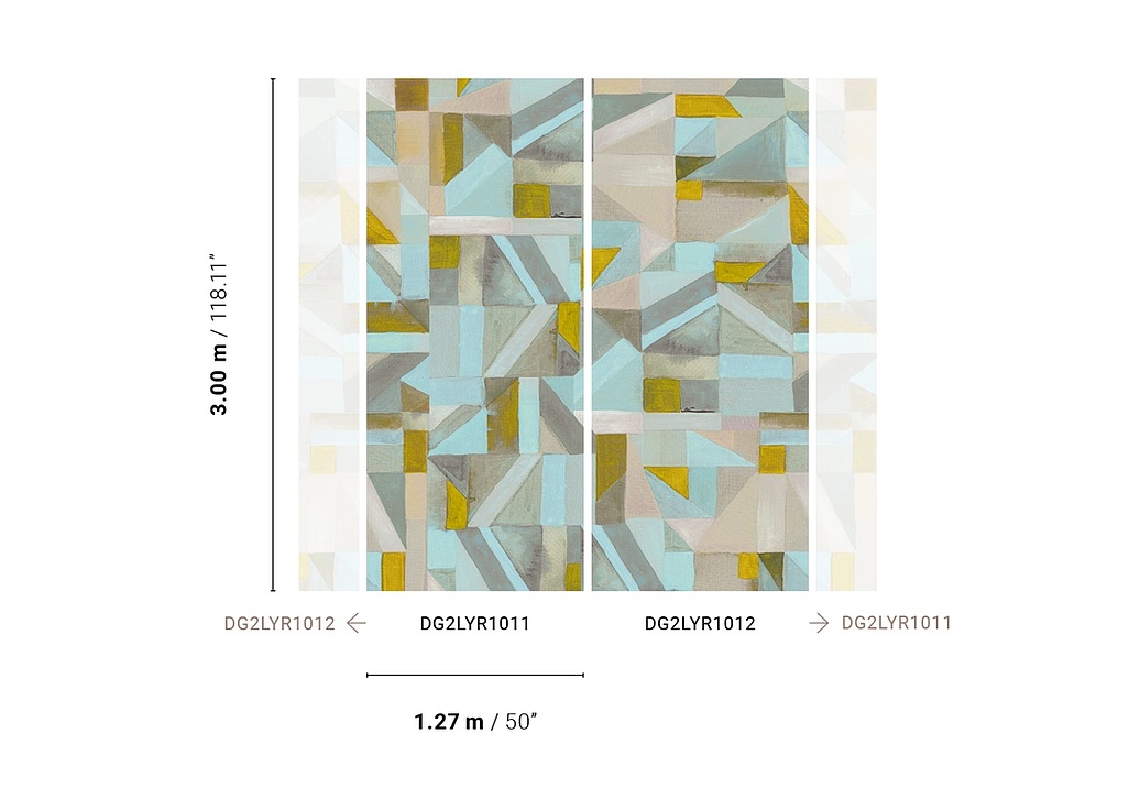 Панно и фотообои Khroma Wall Designs II DG2LYR1011