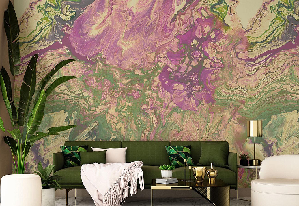 Панно и фотообои Affresco Fluid AF2054-COL4