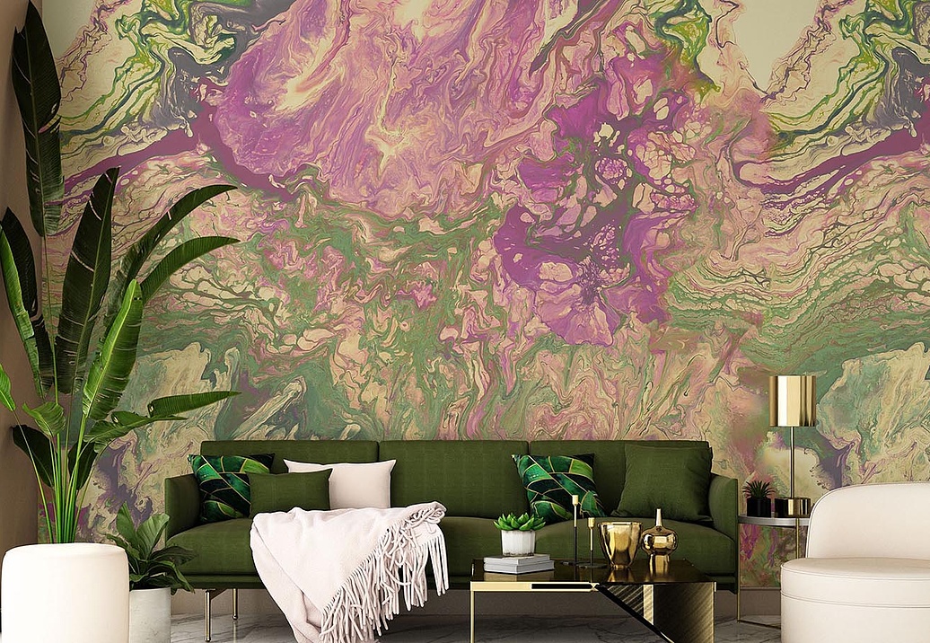Панно и фотообои Affresco Fluid AF2054-COL4