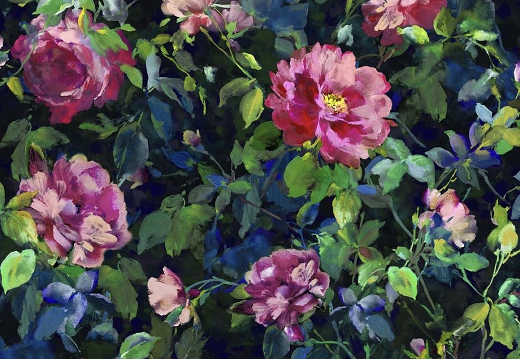 Ткань Designers Guild Tapestry Flower FDG3058/01