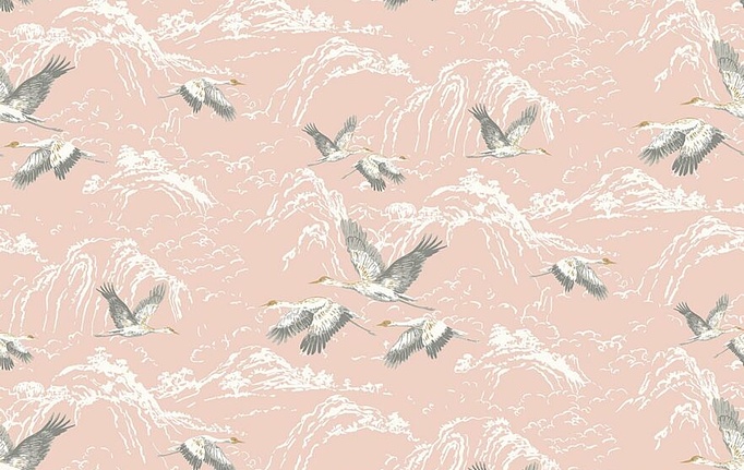 Английская ткань Laura Ashley, коллекция Signature Coll.1, артикул Animalia/Blush