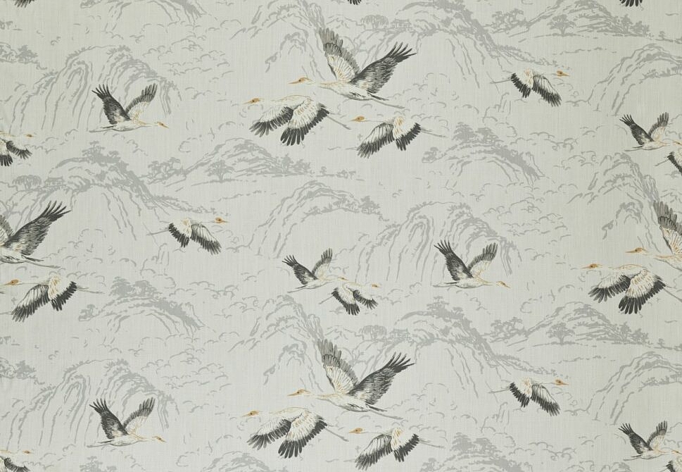 Ткань Laura Ashley Signature Coll.1 Animalia/Silver