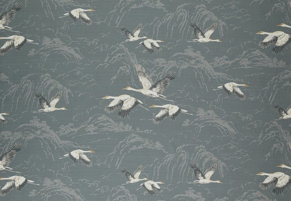 Ткань Laura Ashley Signature Coll.1 Animalia/Steel