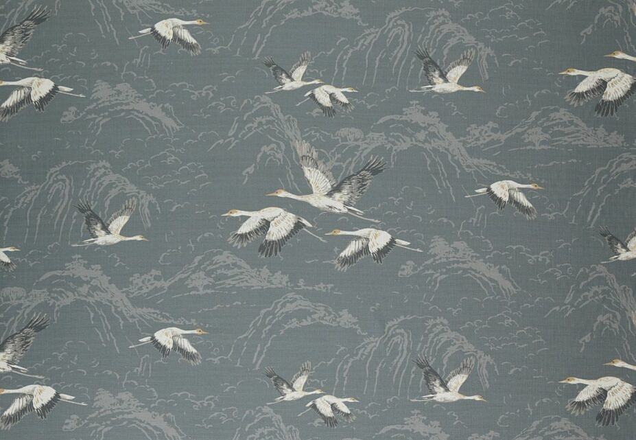 Ткань Laura Ashley Signature Coll.1 Animalia/Steel