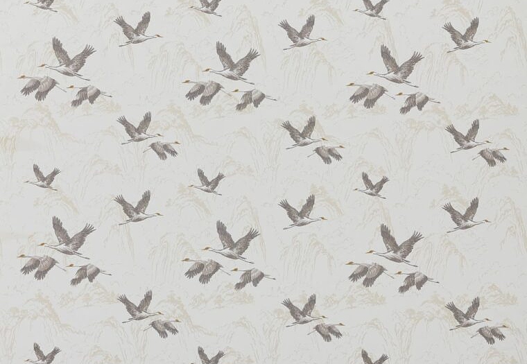 Ткань Laura Ashley Signature Coll.1 AnimaliaEmbroidered/PaleDoveGrey