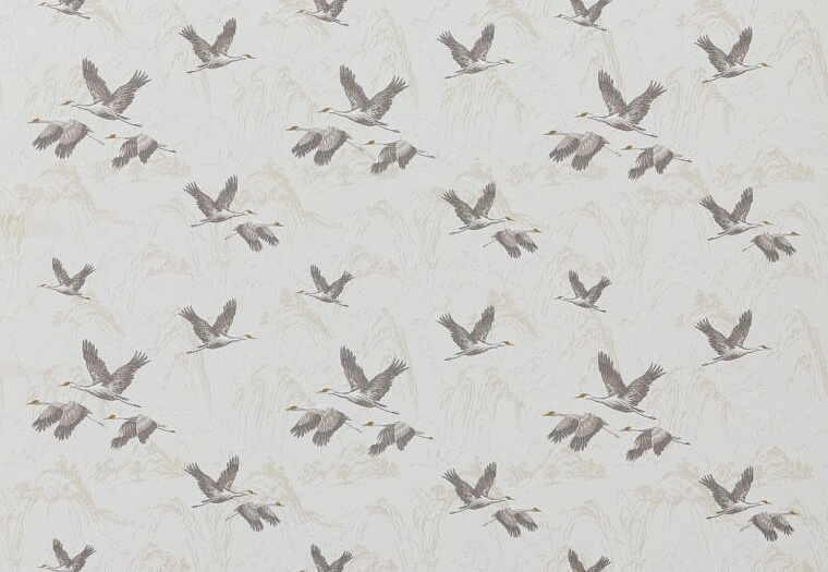 Ткань Laura Ashley Signature Coll.1 AnimaliaEmbroidered/PaleDoveGrey