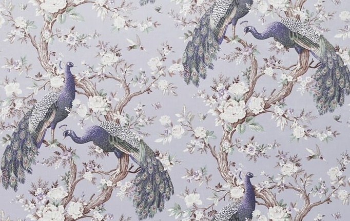 Английская ткань Laura Ashley, коллекция Signature Coll.1, артикул BelvedereVelvet/PaleIris