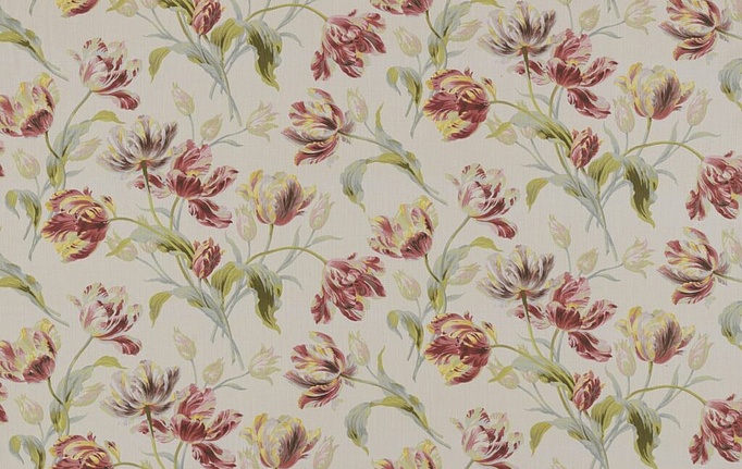 Английская ткань Laura Ashley, коллекция Signature Coll.1, артикул Gosford/Cranberry