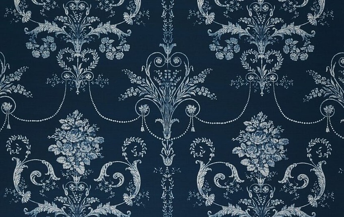 Английская ткань Laura Ashley, коллекция Signature Coll.1, артикул Josette/Midnight
