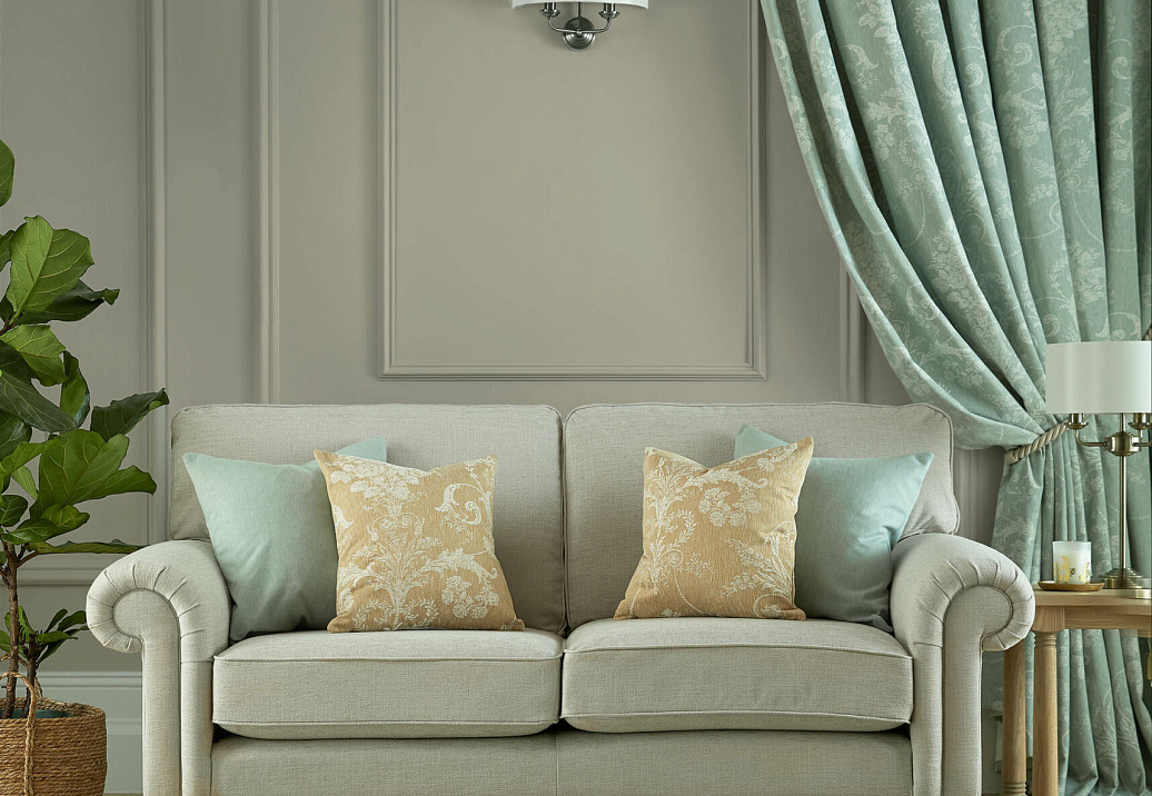 Ткань Laura Ashley Signature Coll.1 JosetteWoven/GreyGreen