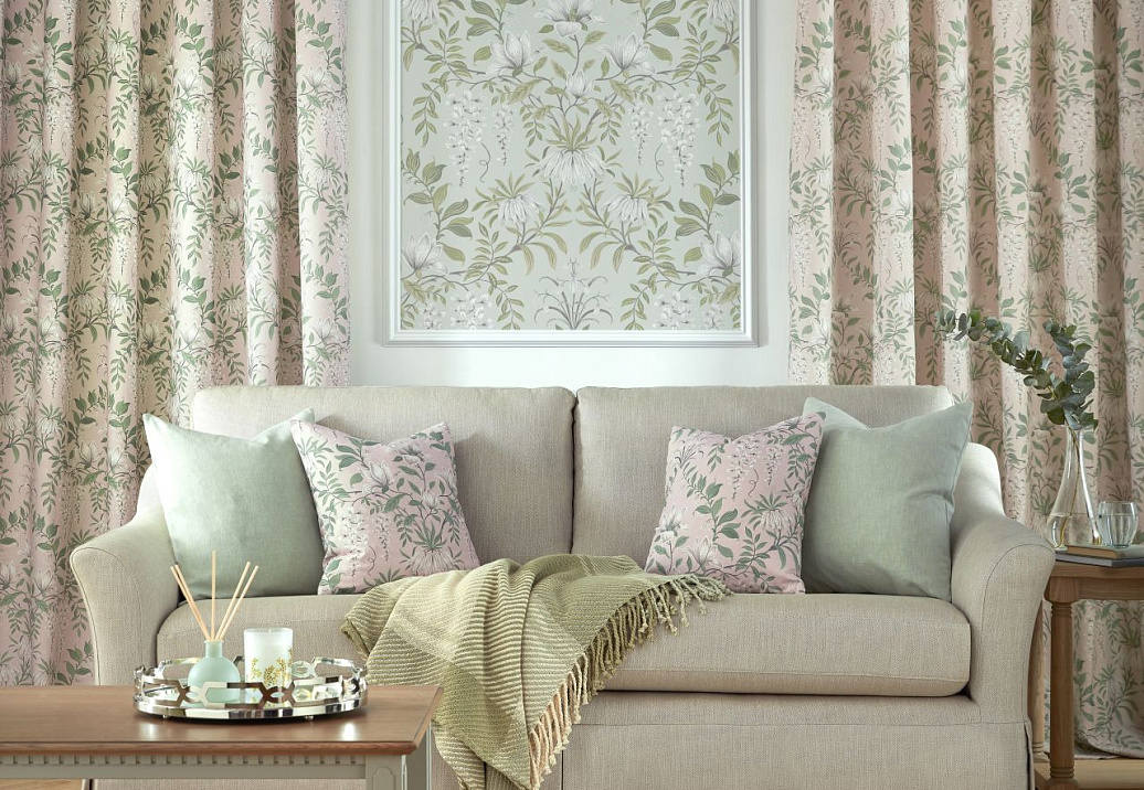 Ткань Laura Ashley Signature Coll.1 Parterre/Blush