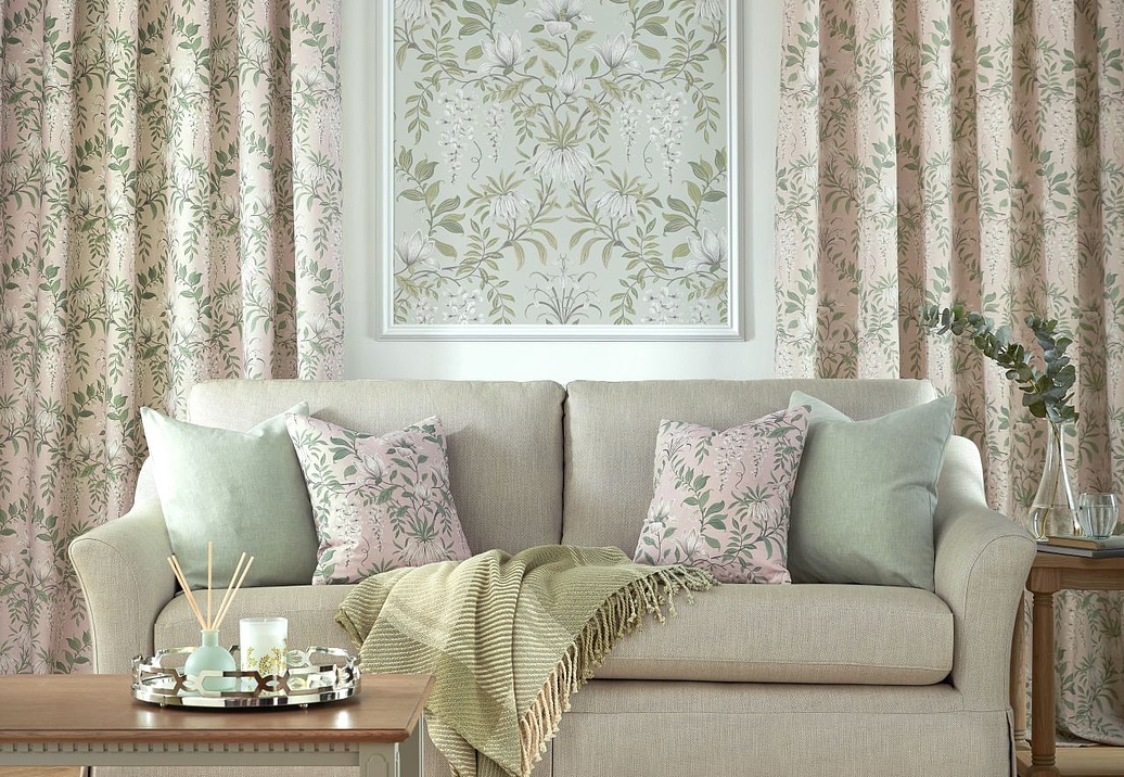 Ткань Laura Ashley Signature Coll.1 Parterre/Blush