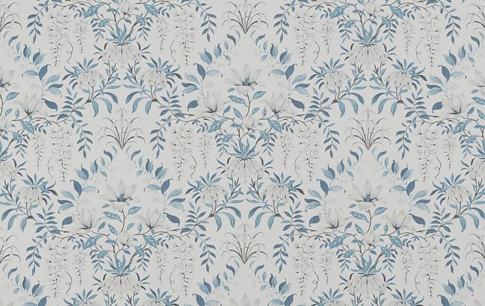 Английская ткань Laura Ashley, коллекция Signature Coll.1, артикул Parterre/OffWhiteSeaspray