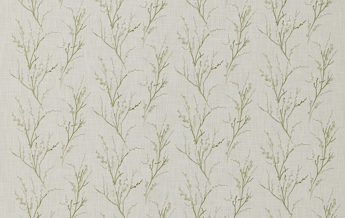 Английская ткань Laura Ashley, коллекция Signature Coll.1, артикул PussyWillowEmbroidered/Hedgerow