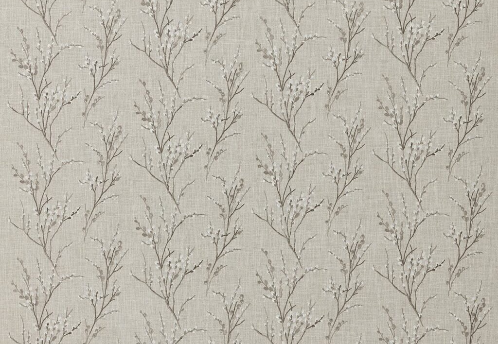 Ткань Laura Ashley Signature Coll.1 PussyWillowEmbroidered/Steel